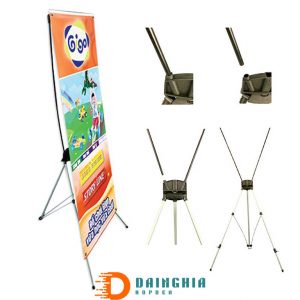 Bán Chân Standee, Standy Chữ X Chất Lượng Cao Giá Ưu Đãi