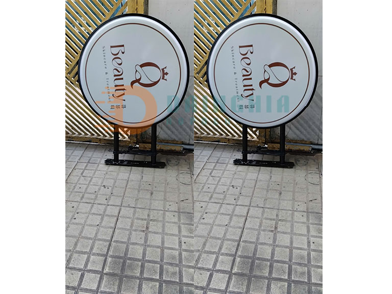 Hộp Đèn Hút Nổi Tròn 60cm Tiệm Thẩm Mỹ