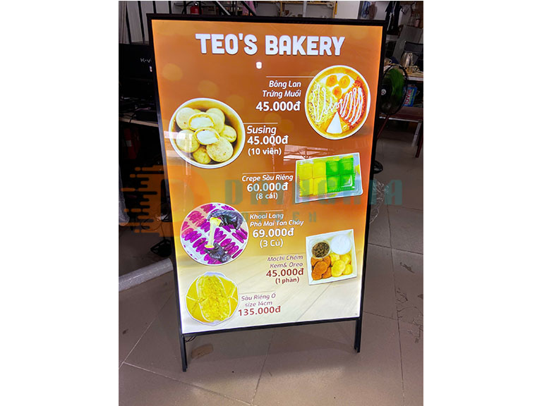 Tranh Điện Chữ A Tiệm Bánh TEO’ Bakery Đồng Nai